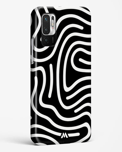 Monochrome Maze Hard Case Phone Cover-(Xiaomi)