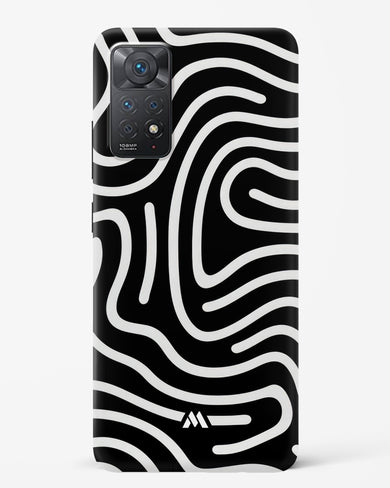 Monochrome Maze Hard Case Phone Cover-(Xiaomi)