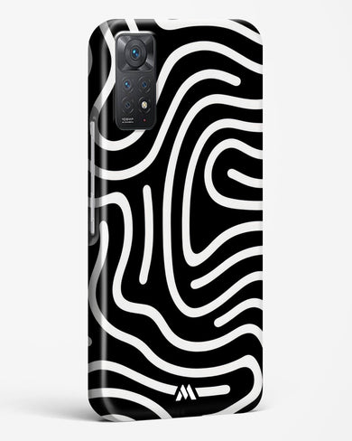 Monochrome Maze Hard Case Phone Cover-(Xiaomi)