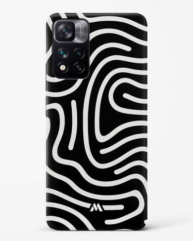 Monochrome Maze Hard Case Phone Cover-(Xiaomi)