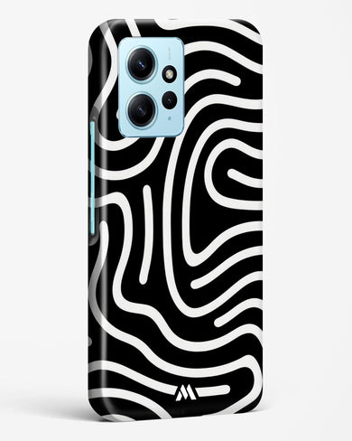 Monochrome Maze Hard Case Phone Cover (Xiaomi)