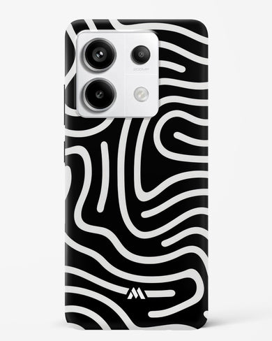 Monochrome Maze Hard Case Phone Cover (Xiaomi)