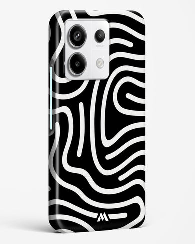 Monochrome Maze Hard Case Phone Cover (Xiaomi)