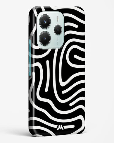 Monochrome Maze Hard Case Phone Cover (Xiaomi)
