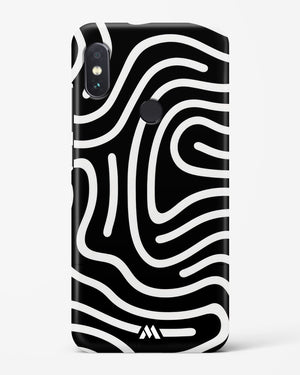 Monochrome Maze Hard Case Phone Cover (Xiaomi)