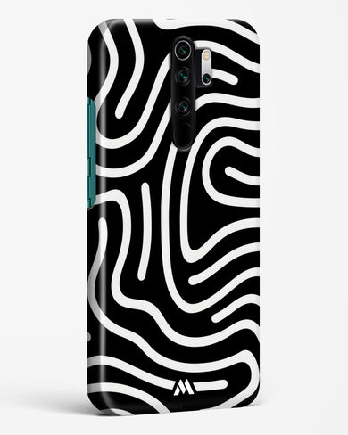 Monochrome Maze Hard Case Phone Cover-(Xiaomi)