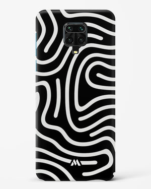 Monochrome Maze Hard Case Phone Cover-(Xiaomi)