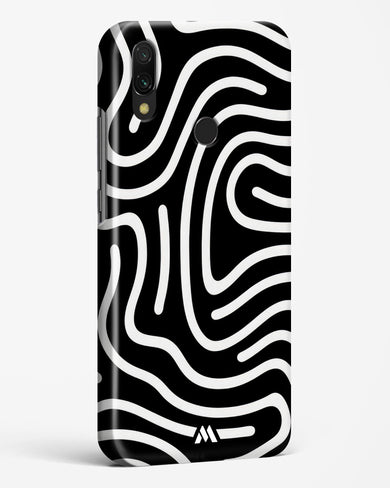 Monochrome Maze Hard Case Phone Cover-(Xiaomi)