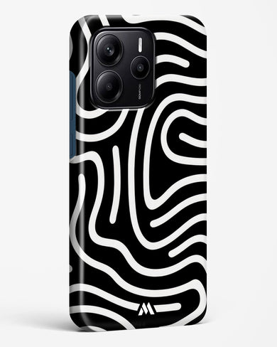 Monochrome Maze Hard Case Phone Cover (Xiaomi)