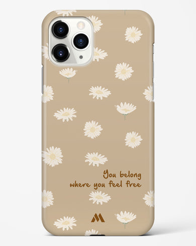 Free Spirit Blossom Hard Case Phone Cover-(Apple)