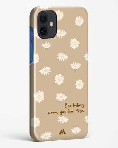 Free Spirit Blossom Hard Case Phone Cover-(Apple)