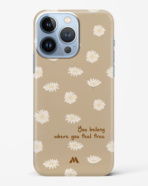 Free Spirit Blossom Hard Case Phone Cover-(Apple)