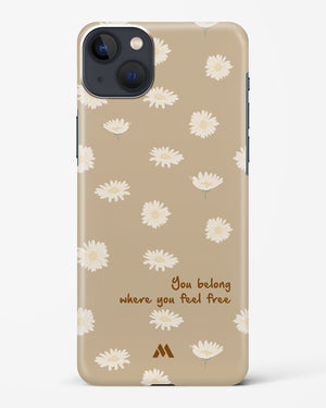 Free Spirit Blossom Hard Case Phone Cover-(Apple)