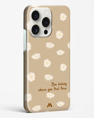 Free Spirit Blossom Hard Case Phone Cover (Apple)