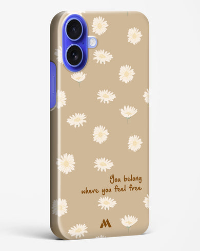 Free Spirit Blossom Hard Case Phone Cover (Apple)