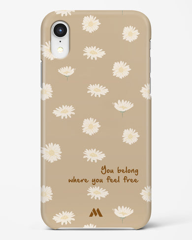 Free Spirit Blossom Hard Case Phone Cover-(Apple)