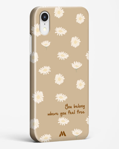 Free Spirit Blossom Hard Case Phone Cover-(Apple)