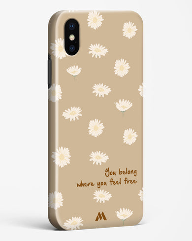 Free Spirit Blossom Hard Case Phone Cover-(Apple)