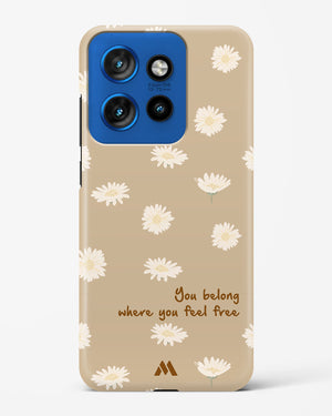 Free Spirit Blossom Hard Case Phone Cover (Motorola)