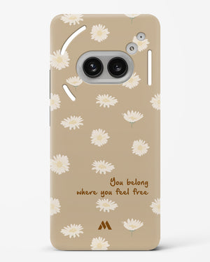 Free Spirit Blossom Hard Case Phone Cover (Nothing)
