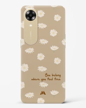 Free Spirit Blossom Hard Case Phone Cover (Oppo)
