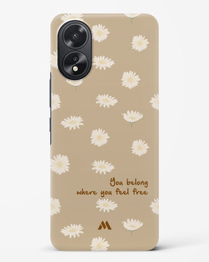Free Spirit Blossom Hard Case Phone Cover (Oppo)