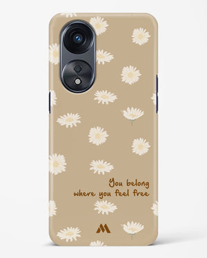 Free Spirit Blossom Hard Case Phone Cover (Oppo)