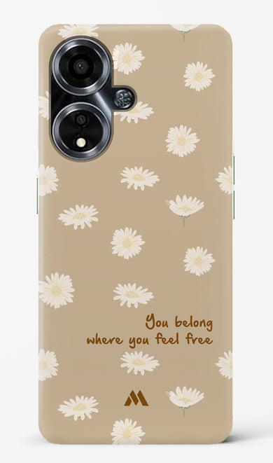 Free Spirit Blossom Hard Case Phone Cover (Oppo)