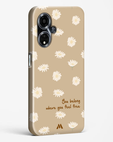 Free Spirit Blossom Hard Case Phone Cover (Oppo)
