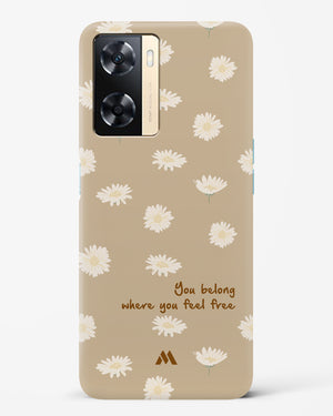 Free Spirit Blossom Hard Case Phone Cover-(Oppo)