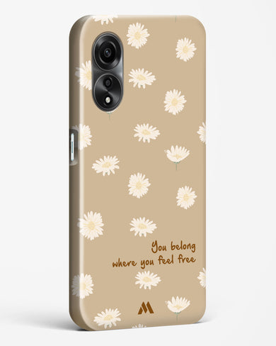 Free Spirit Blossom Hard Case Phone Cover (Oppo)
