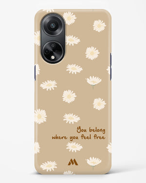 Free Spirit Blossom Hard Case Phone Cover-(Oppo)