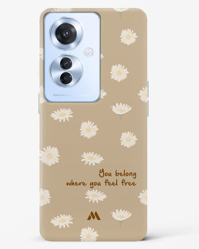Free Spirit Blossom Hard Case Phone Cover (Oppo)