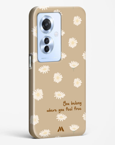 Free Spirit Blossom Hard Case Phone Cover (Oppo)