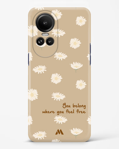 Free Spirit Blossom Hard Case Phone Cover-(Oppo)