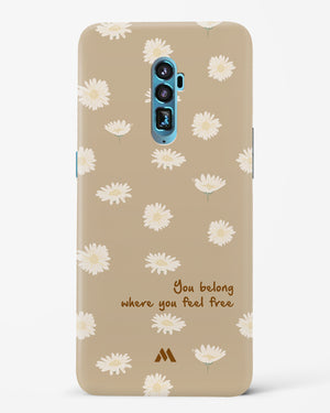 Free Spirit Blossom Hard Case Phone Cover-(Oppo)