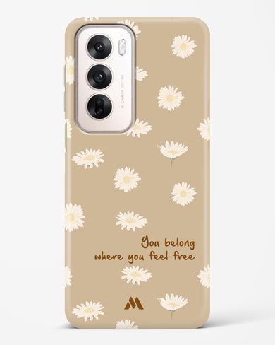 Free Spirit Blossom Hard Case Phone Cover (Oppo)
