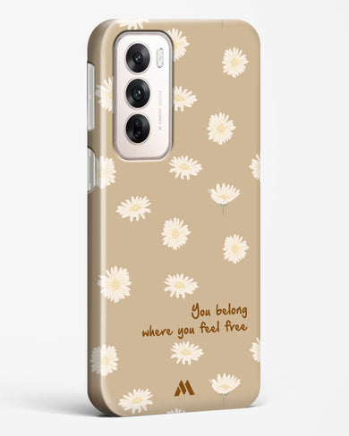 Free Spirit Blossom Hard Case Phone Cover (Oppo)