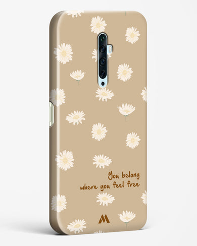 Free Spirit Blossom Hard Case Phone Cover-(Oppo)