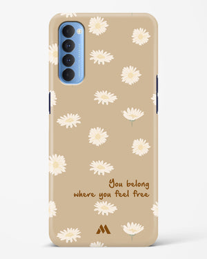 Free Spirit Blossom Hard Case Phone Cover (Oppo)