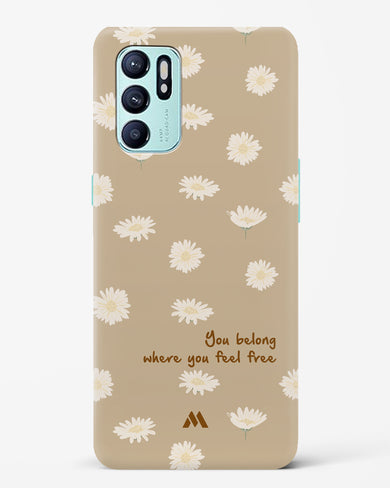 Free Spirit Blossom Hard Case Phone Cover-(Oppo)