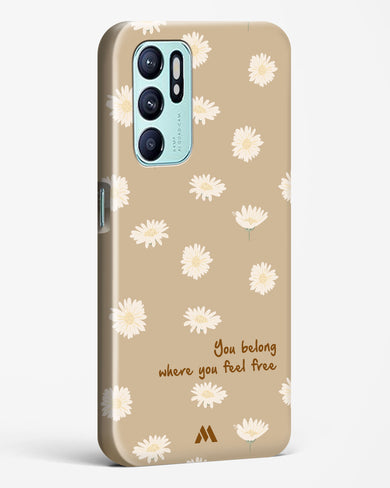 Free Spirit Blossom Hard Case Phone Cover-(Oppo)