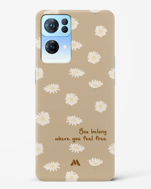 Free Spirit Blossom Hard Case Phone Cover (Oppo)
