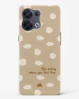 Free Spirit Blossom Hard Case Phone Cover (Oppo)