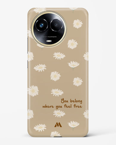 Free Spirit Blossom Hard Case Phone Cover-(Realme)