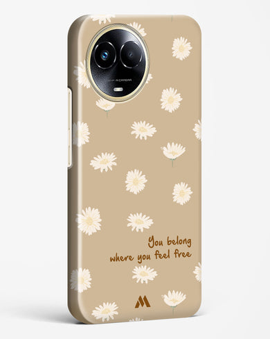 Free Spirit Blossom Hard Case Phone Cover-(Realme)