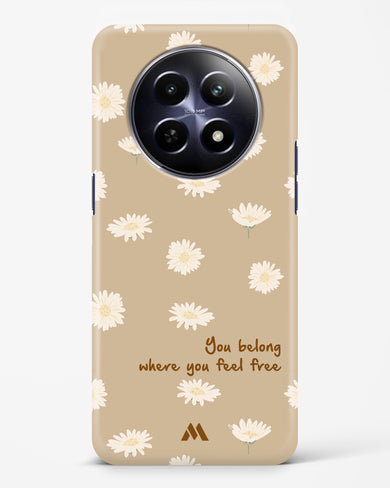Free Spirit Blossom Hard Case Phone Cover (Realme)