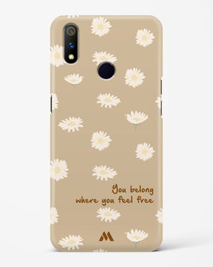 Free Spirit Blossom Hard Case Phone Cover-(Realme)