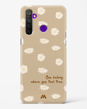 Free Spirit Blossom Hard Case Phone Cover (Realme)