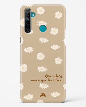 Free Spirit Blossom Hard Case Phone Cover-(Realme)